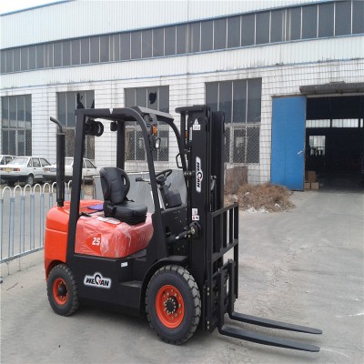 China dachai engine 4x4 forklift truck with attachment