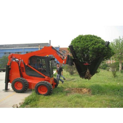 Skid Steer Tree Spade attachment with CE and ISO